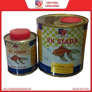 Đóng rắn 2K - Bóng 2K 070 Clear - 2K STADA THANH DANG Đóng rắn 2K - Bóng 2K 070 Clear - 2K STADA THANH DANG