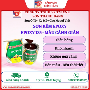 Sơn Kẽm Epoxy 135 - Màu Cánh Gián Sơn Kẽm Epoxy 135 - Màu Cánh Gián