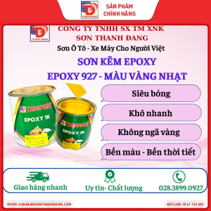 Sơn Kẽm Epoxy 927 - Màu Vàng Nhạt Sơn Kẽm Epoxy 927 - Màu Vàng Nhạt